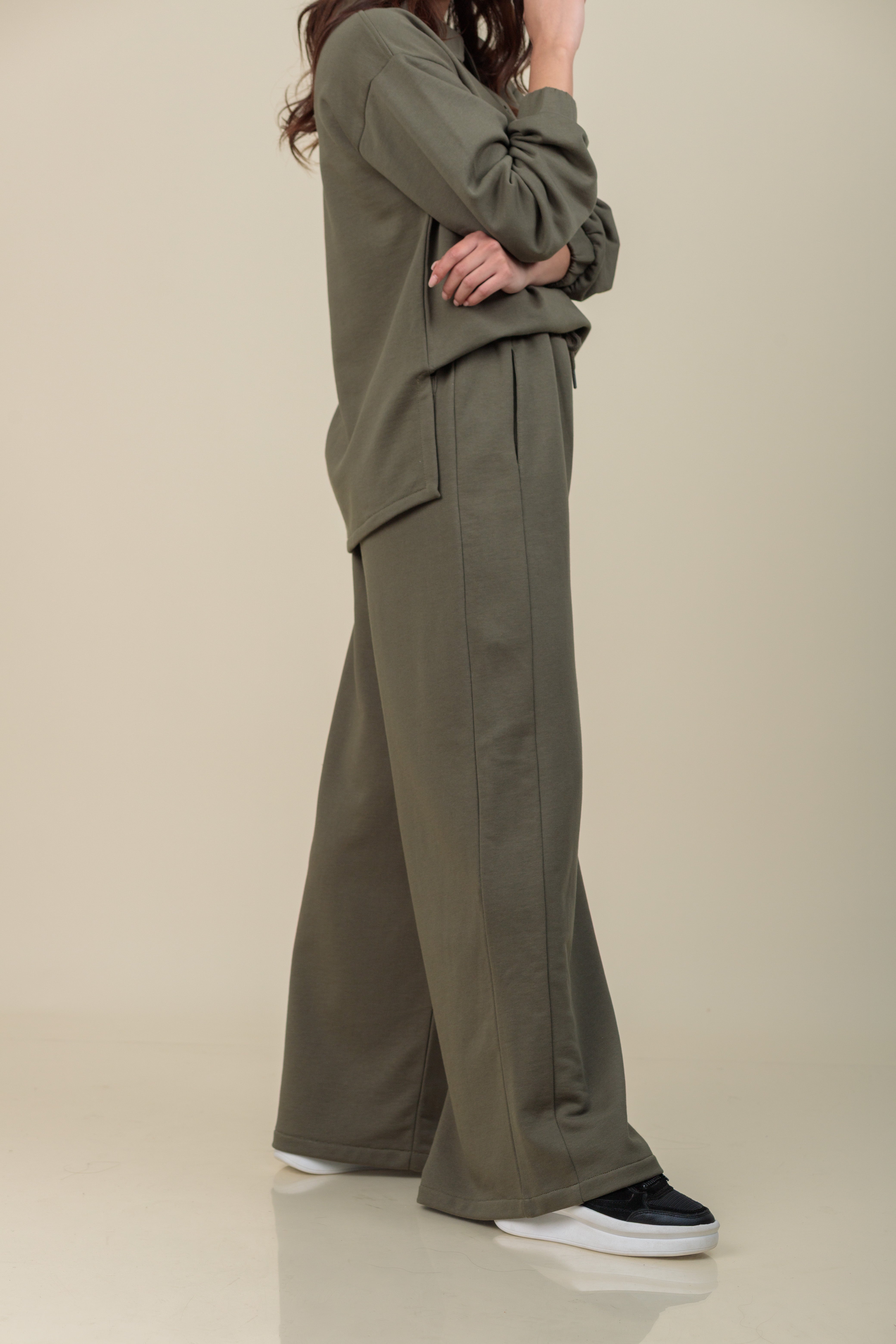 Pantalón Alba verde musgo