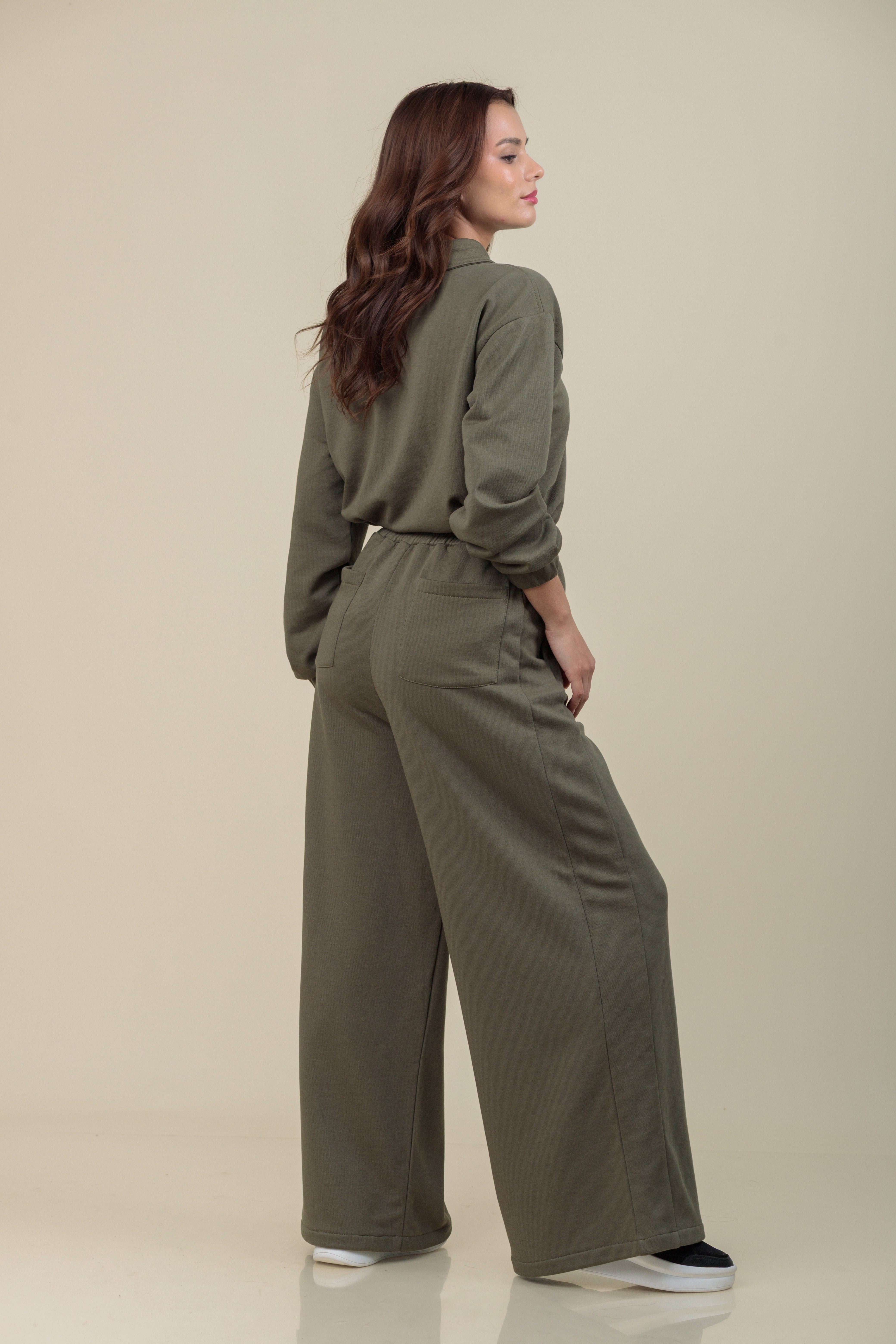 Pantalón Alba verde musgo