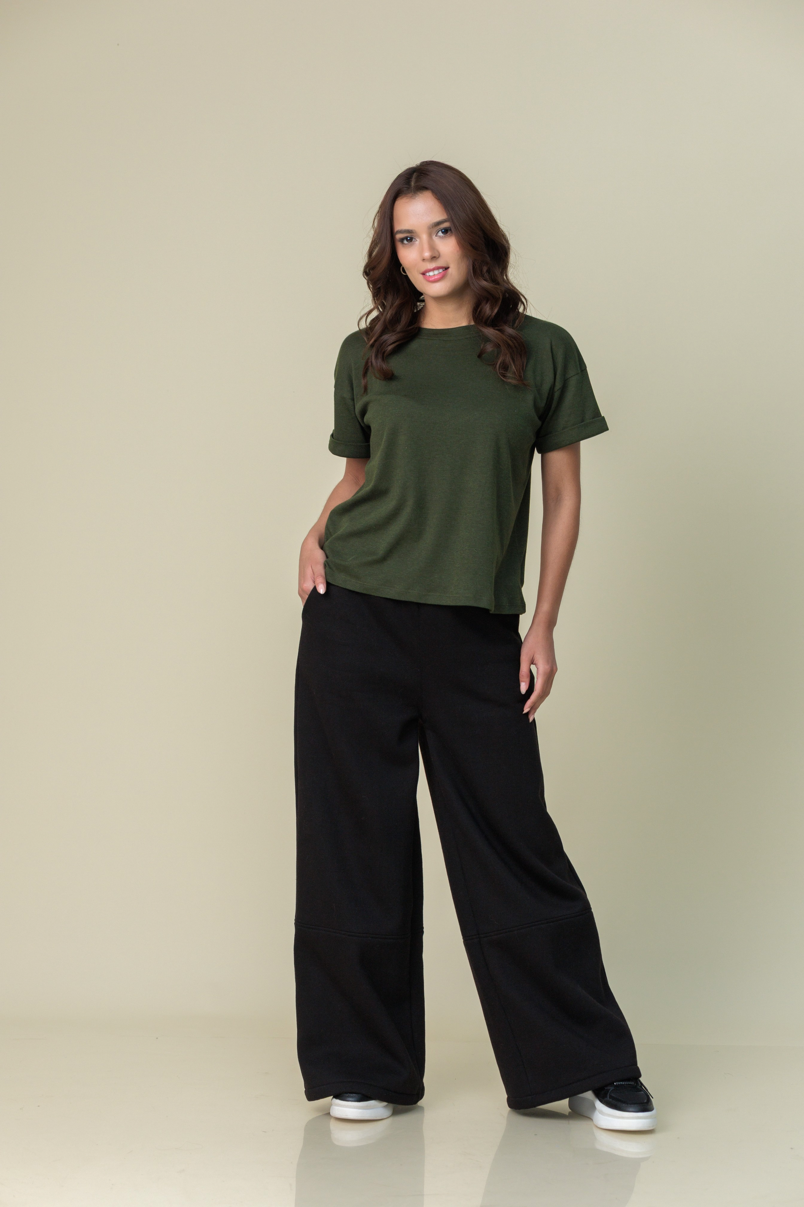 Polo basic Brisa verde bosque