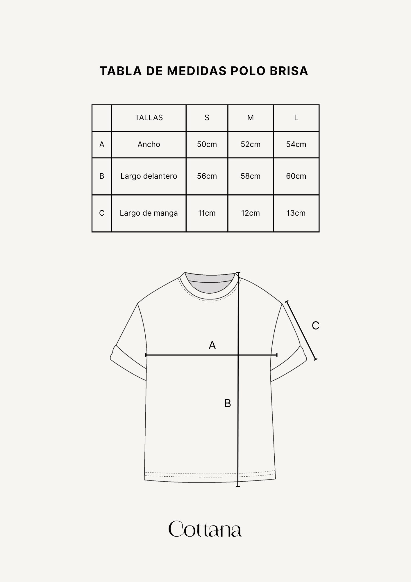 Polo basic Brisa topo