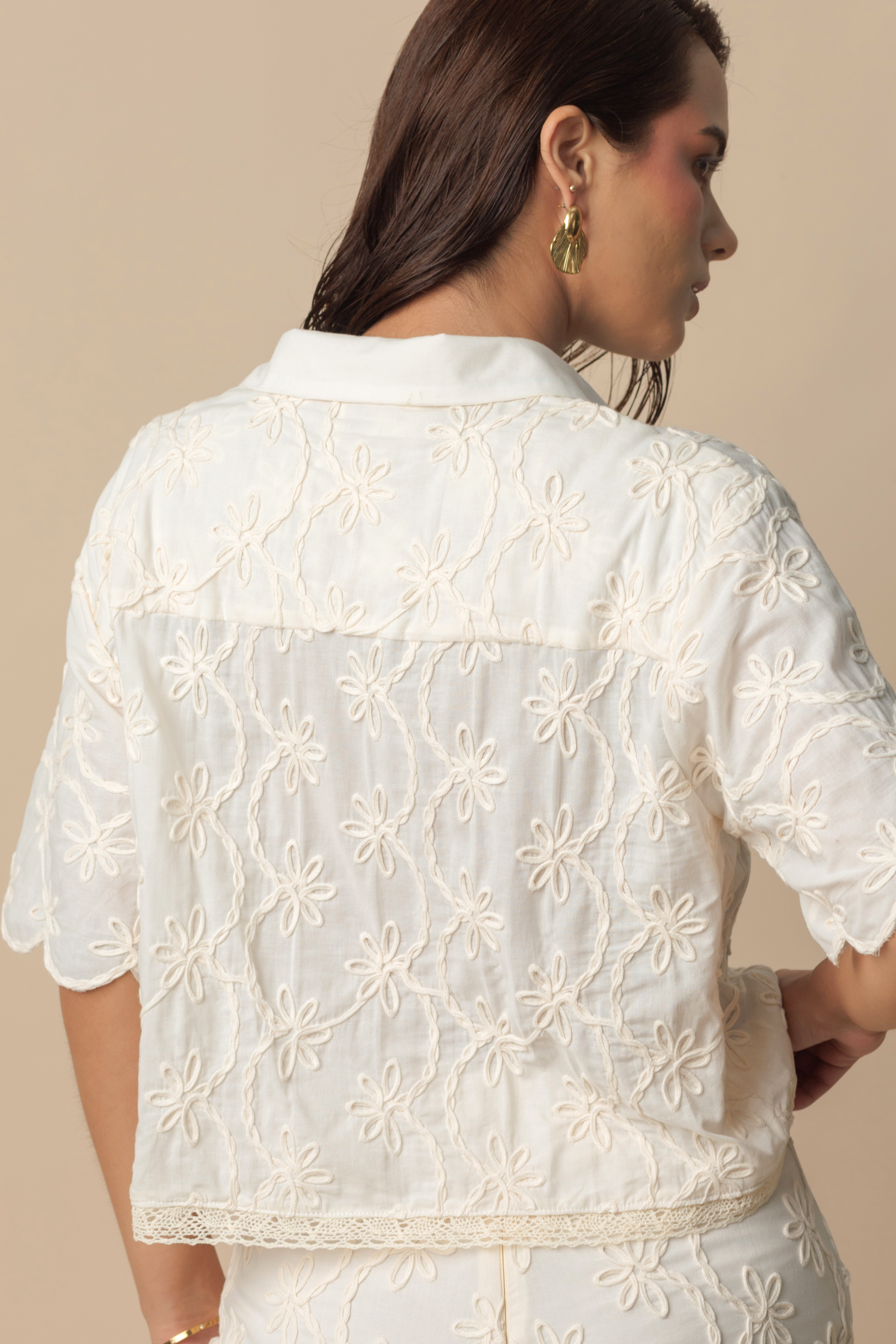 Blusa camisera Elara