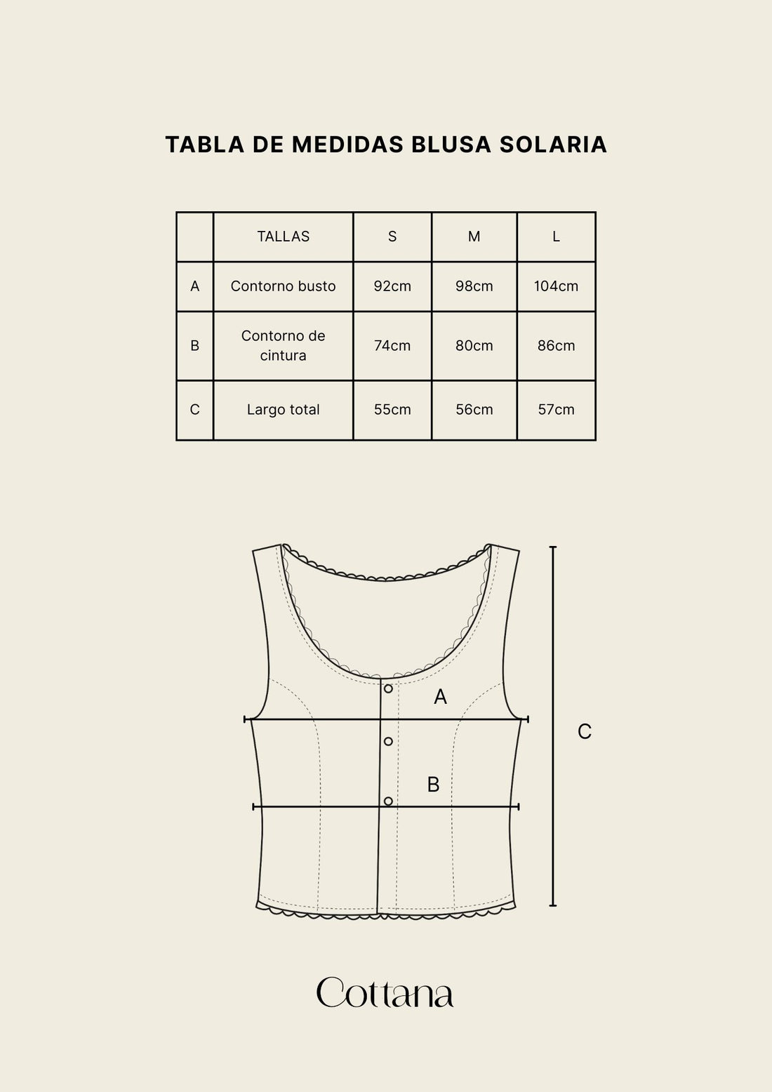 Blusa Solaria Mantequilla