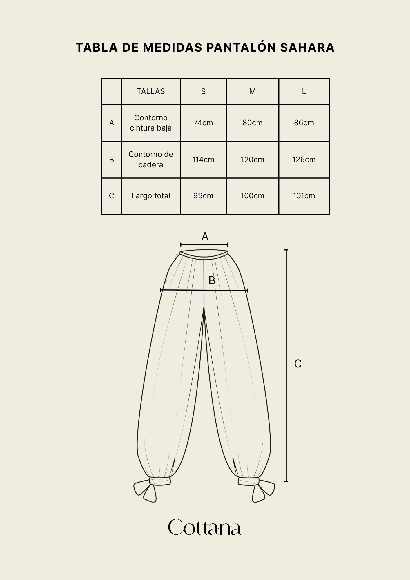 Pantalón Sahara