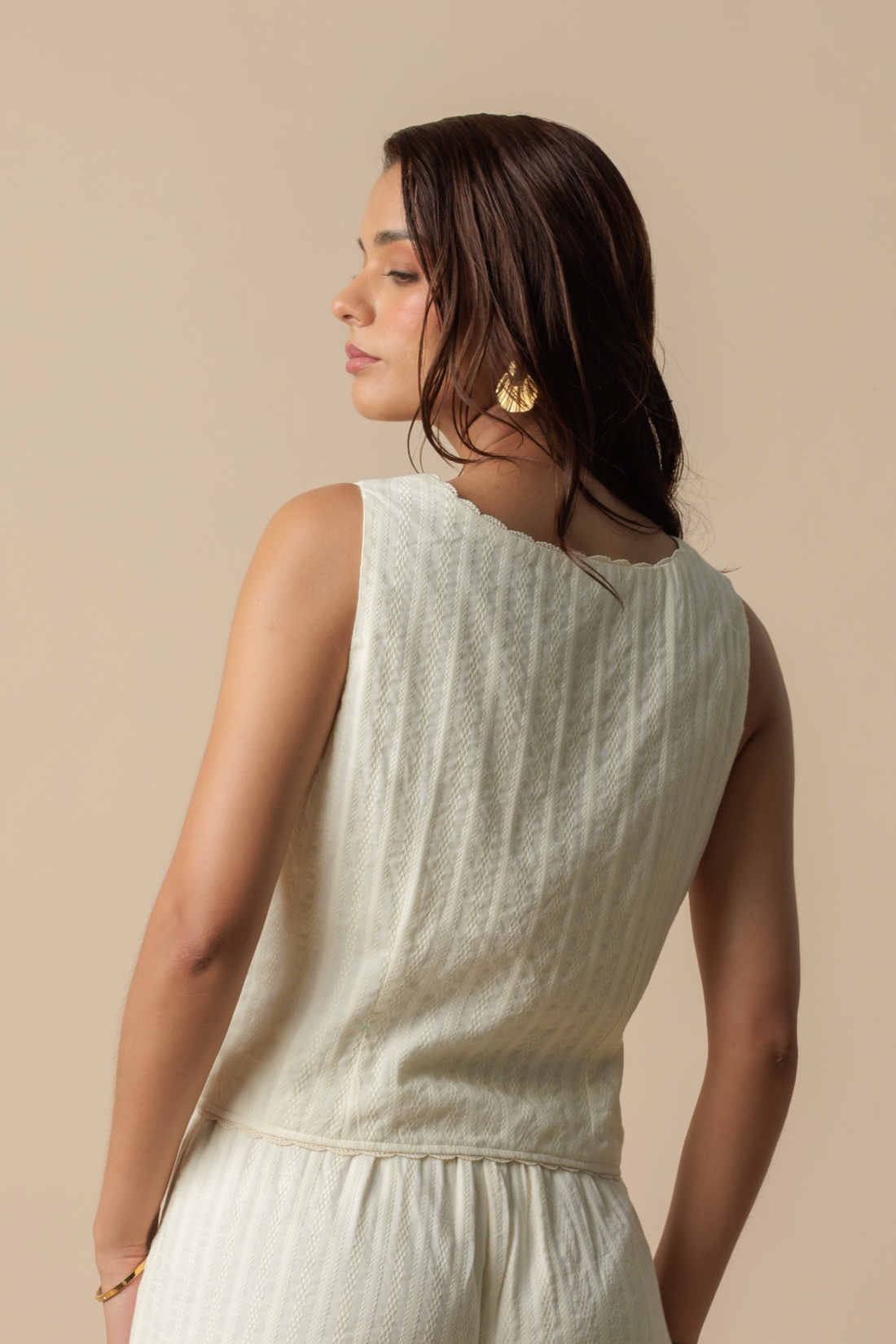 Blusa Solaria Mantequilla