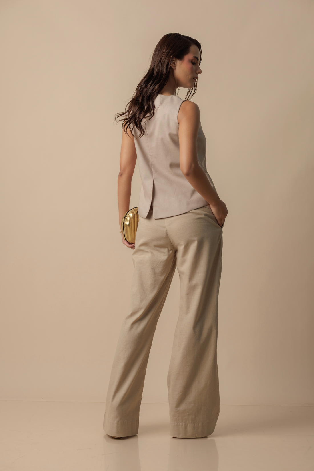 Chaleco sastre Solea Arena