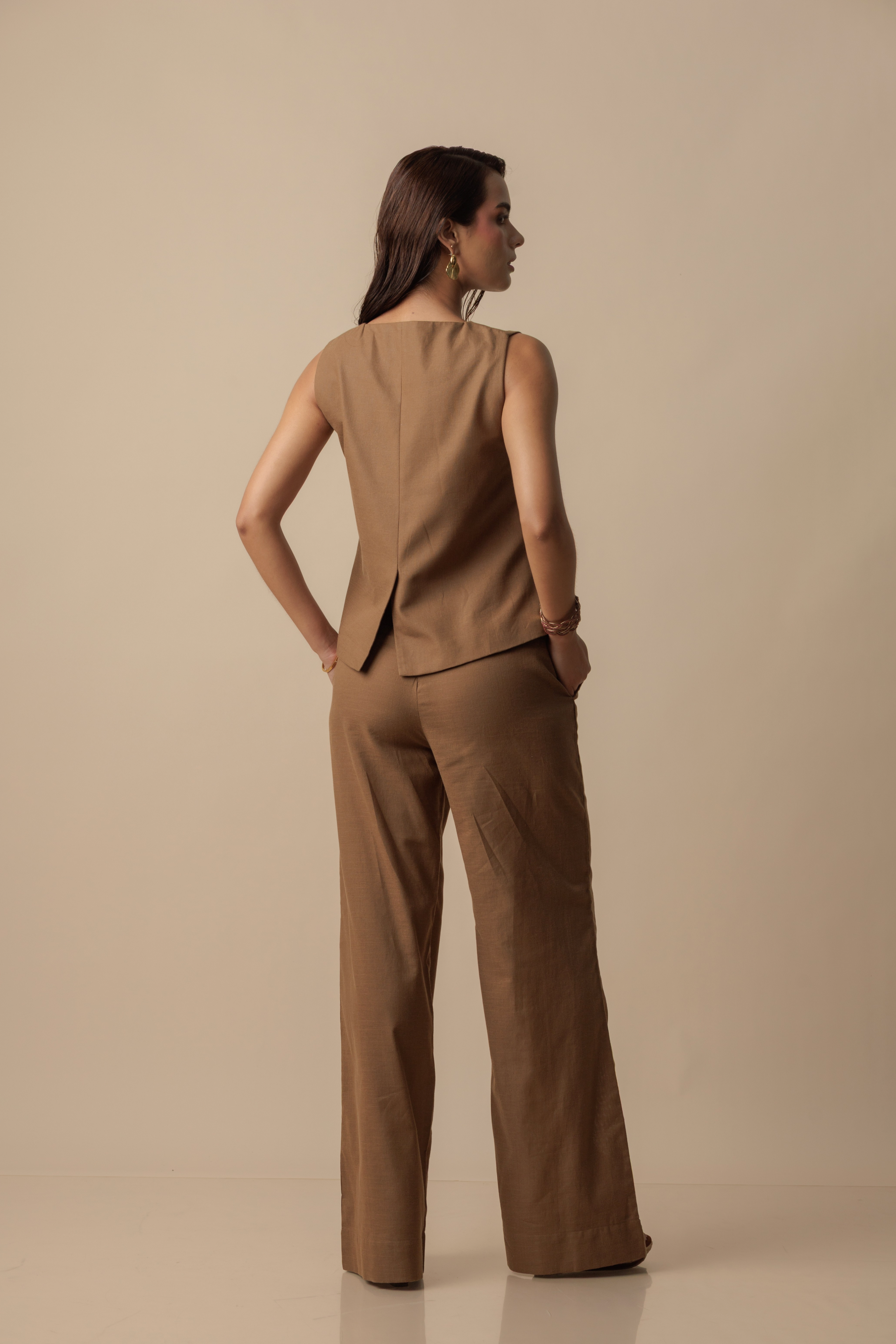 Chaleco sastre Solea Chocolate